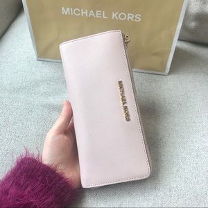 Michael Kors Pink Wallet